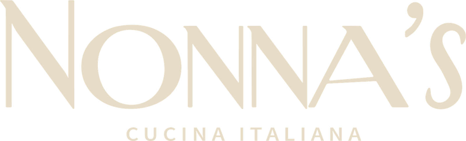 Nonna's · Cucina Italiana